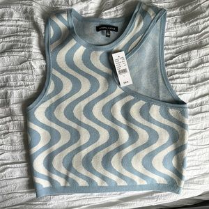 NWT PacSun Asymmetrical Sweater Tank